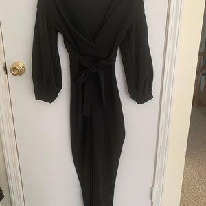 3/4 sleeve black jumper size 8P